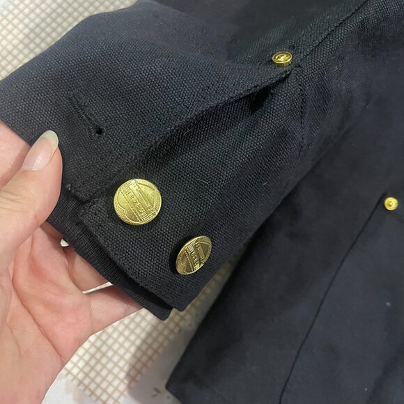 Carhartt x Sacai Deconstructed Jacket Black - Picture 9 of 13